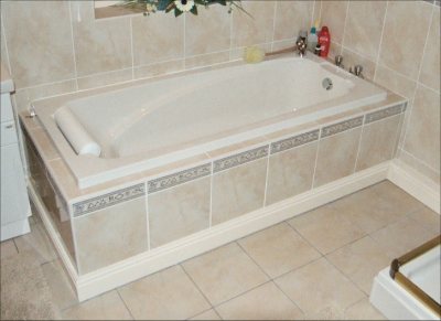 Bath fitted by Newport Bathroom Centre
